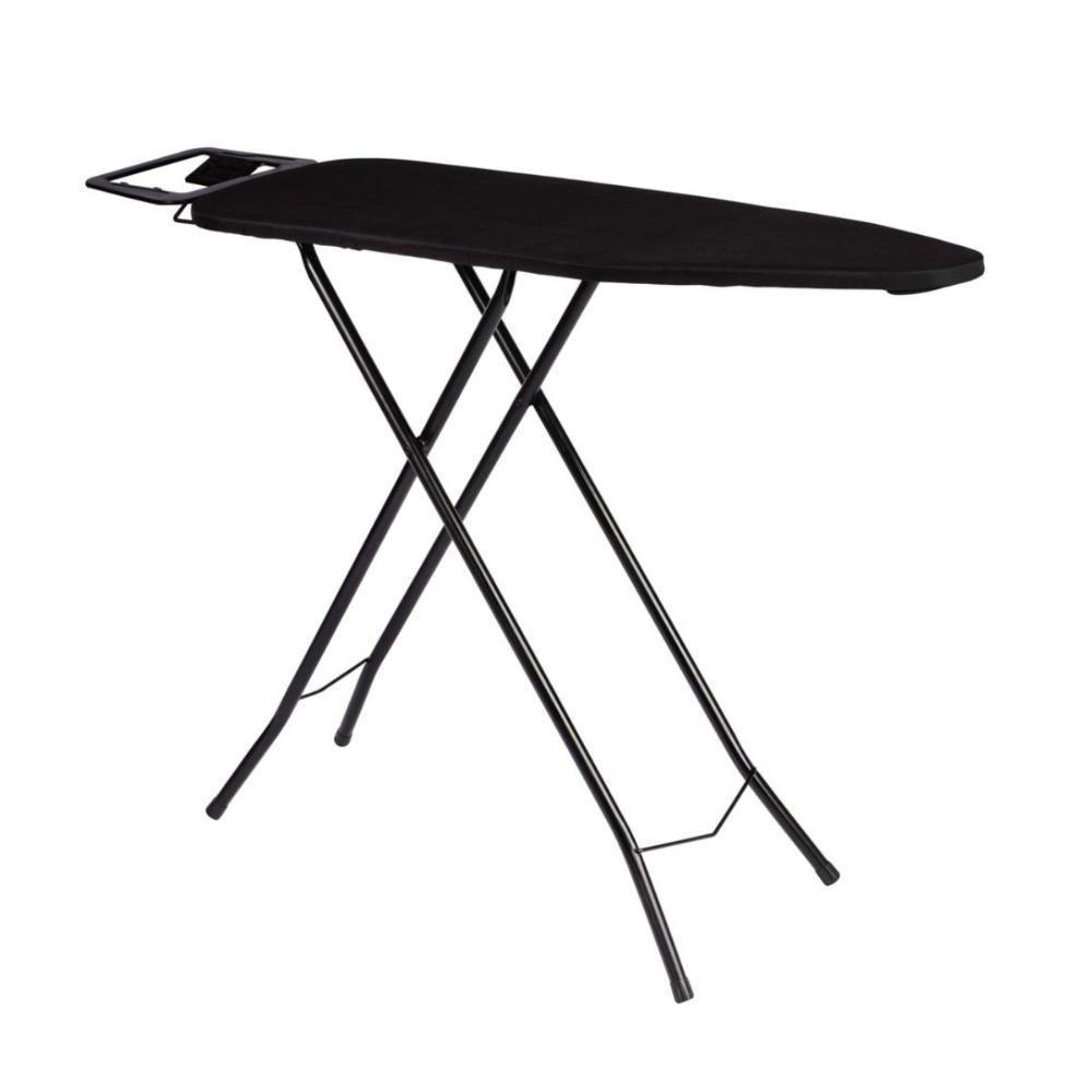 Mesa De Passar Roupa Preta Com Regulagem De Altura Mor - 1