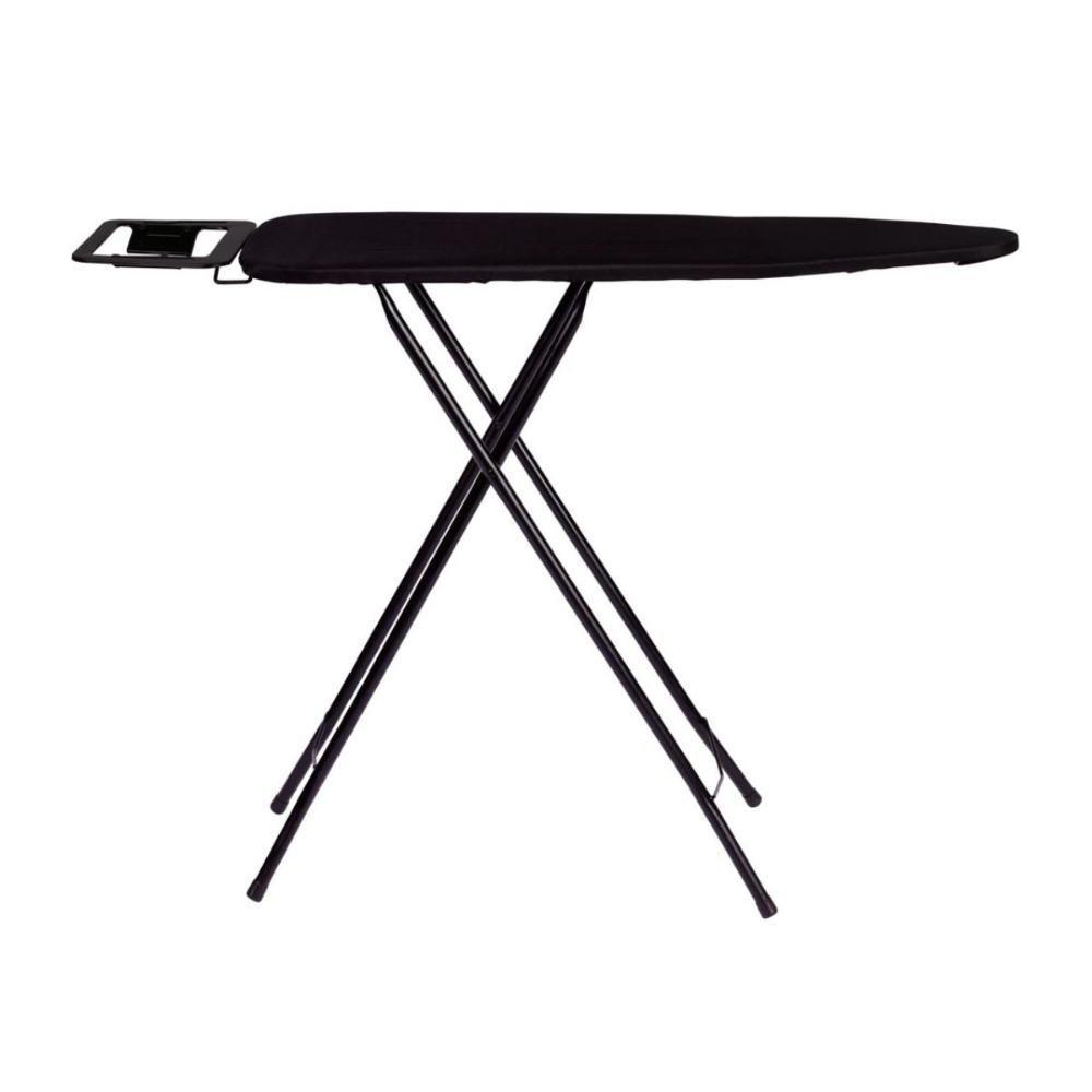 Mesa De Passar Roupa Preta Com Regulagem De Altura Mor - 2