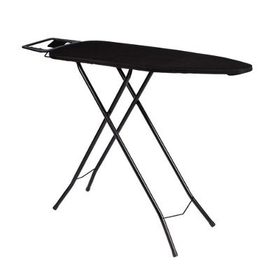 Mesa De Passar Roupa Preta Com Regulagem De Altura Mor