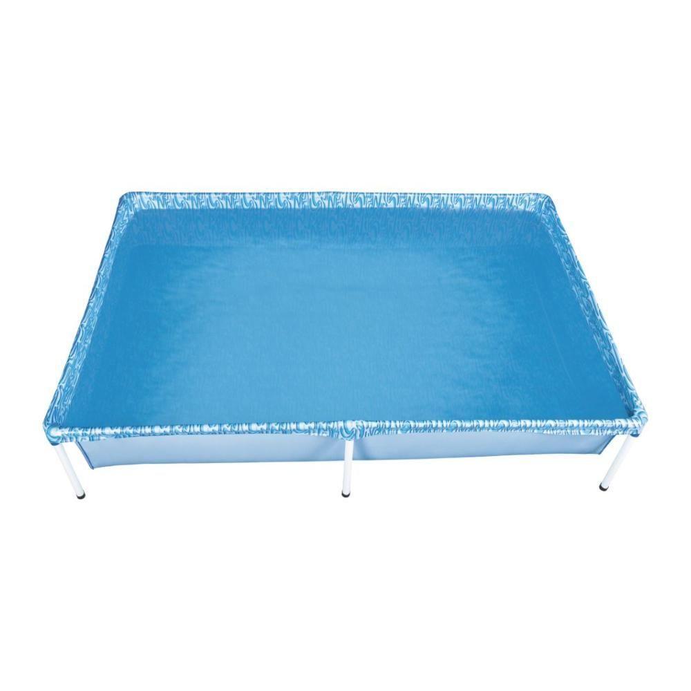 Piscina Infantil Retangular 1000 Litros Com Capa Mor - 6