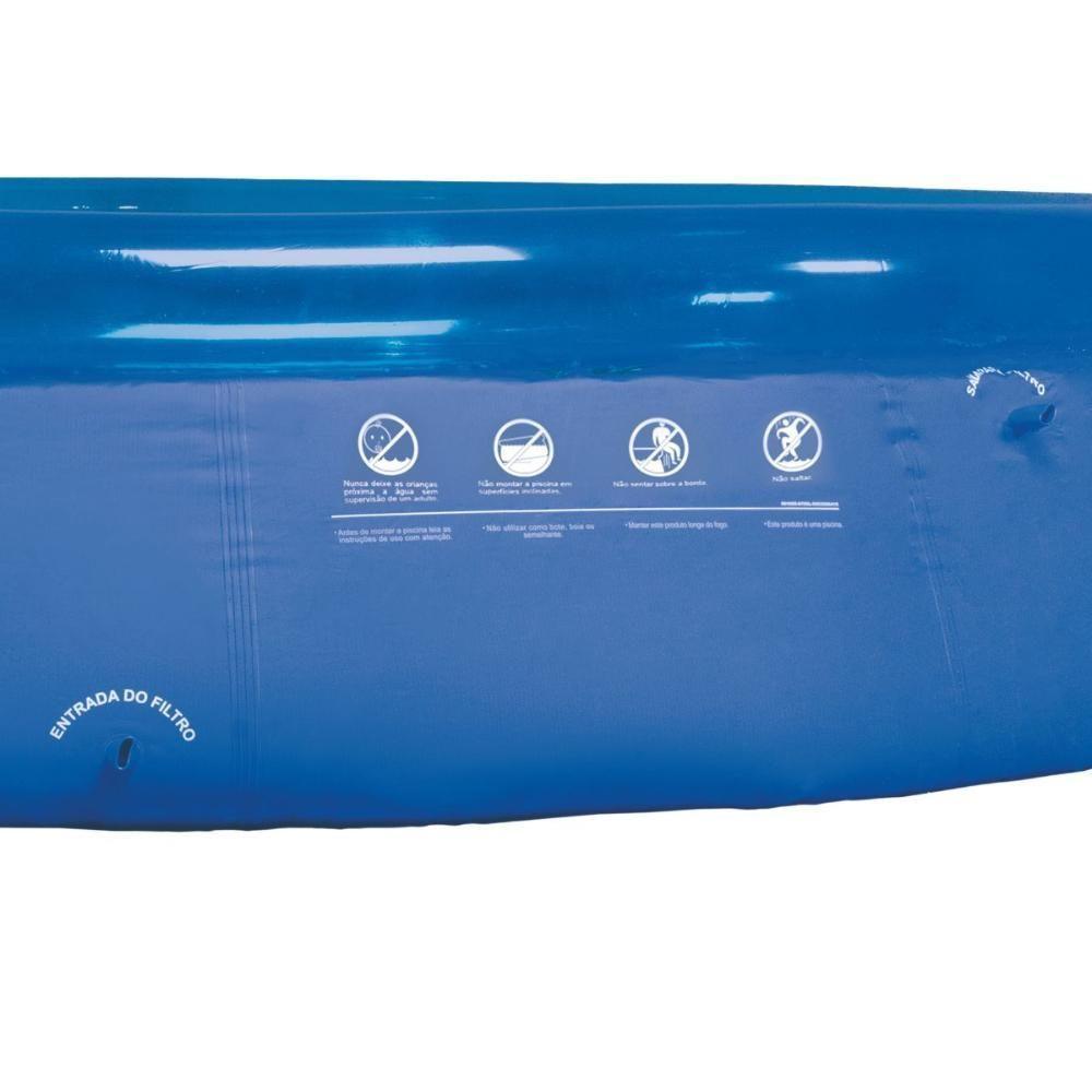 Piscina Inflável 6700 Litros Redonda Splash Fun Com Capa Mor - 6
