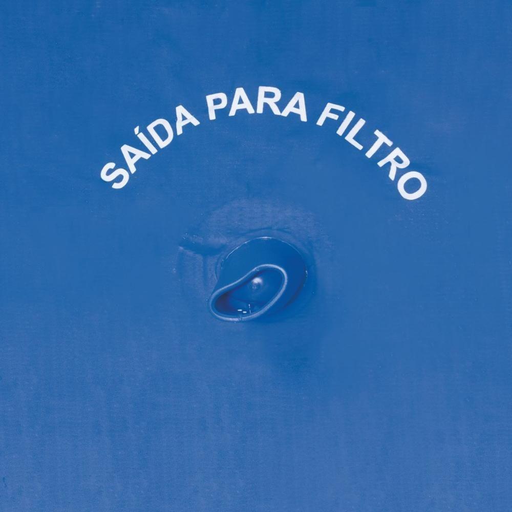 Piscina Inflável 6700 Litros Redonda Splash Fun Com Capa Mor - 10