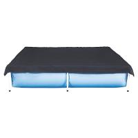 Piscina Estrutural 1500 Litros 189 X 189 X 42 Cm Com Capa Mor