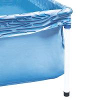Piscina Estrutural 1500 Litros 189 X 189 X 42 Cm Com Capa Mor - 5