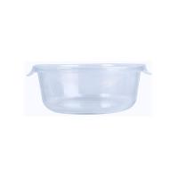 Kit 6 Potes Hermético Marmita De Vidro Redondo 620ml Mor - 6