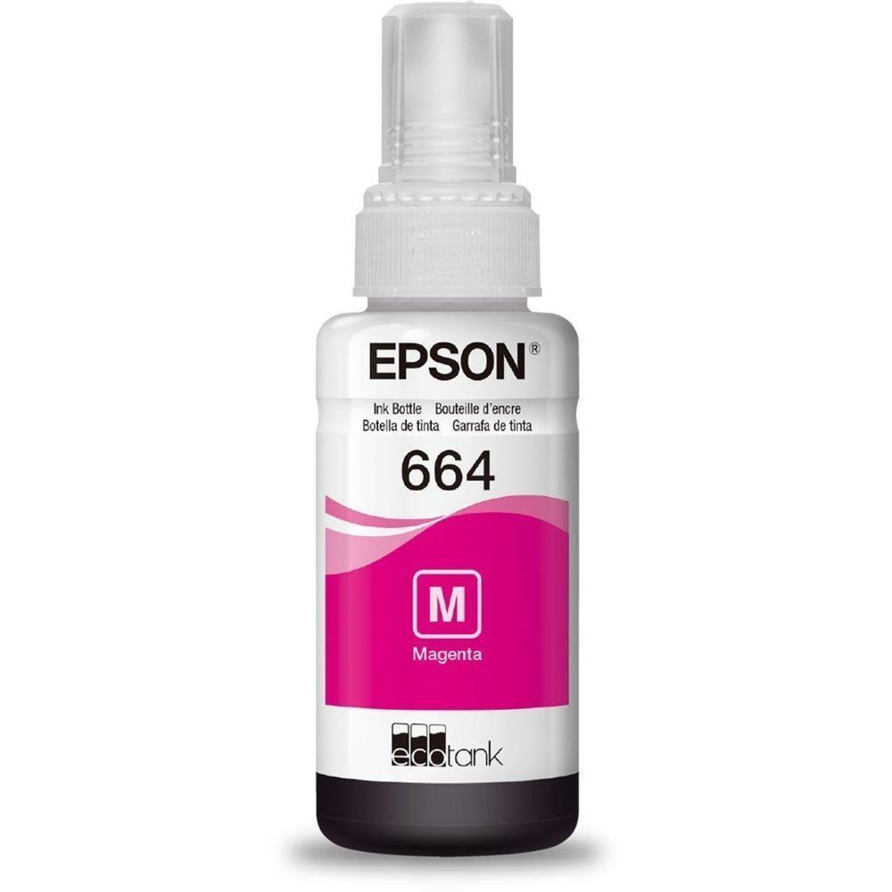 Refil De Tinta Epson Magenta 70 Ml - T664320-al - 1
