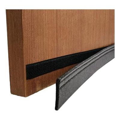 Protetor Veda Porta Anti-insetos-água 80cm Rodinho - Preto