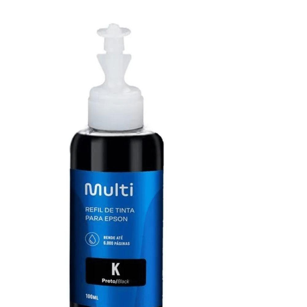 Refil De Tinta Preto Epson T664 100ml - 2