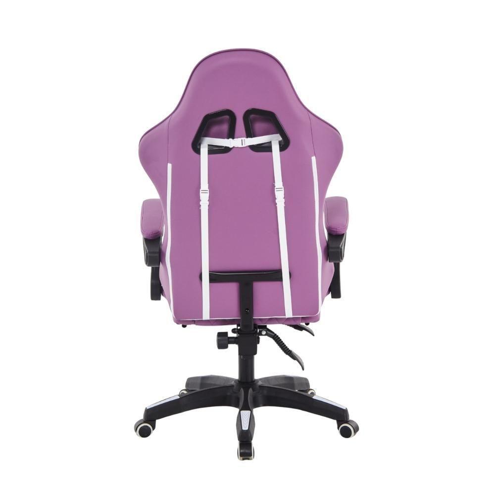 Cadeira Gamer Fox Racer Luna Com Apoio De Pés Ut-b200 Lilás - 3