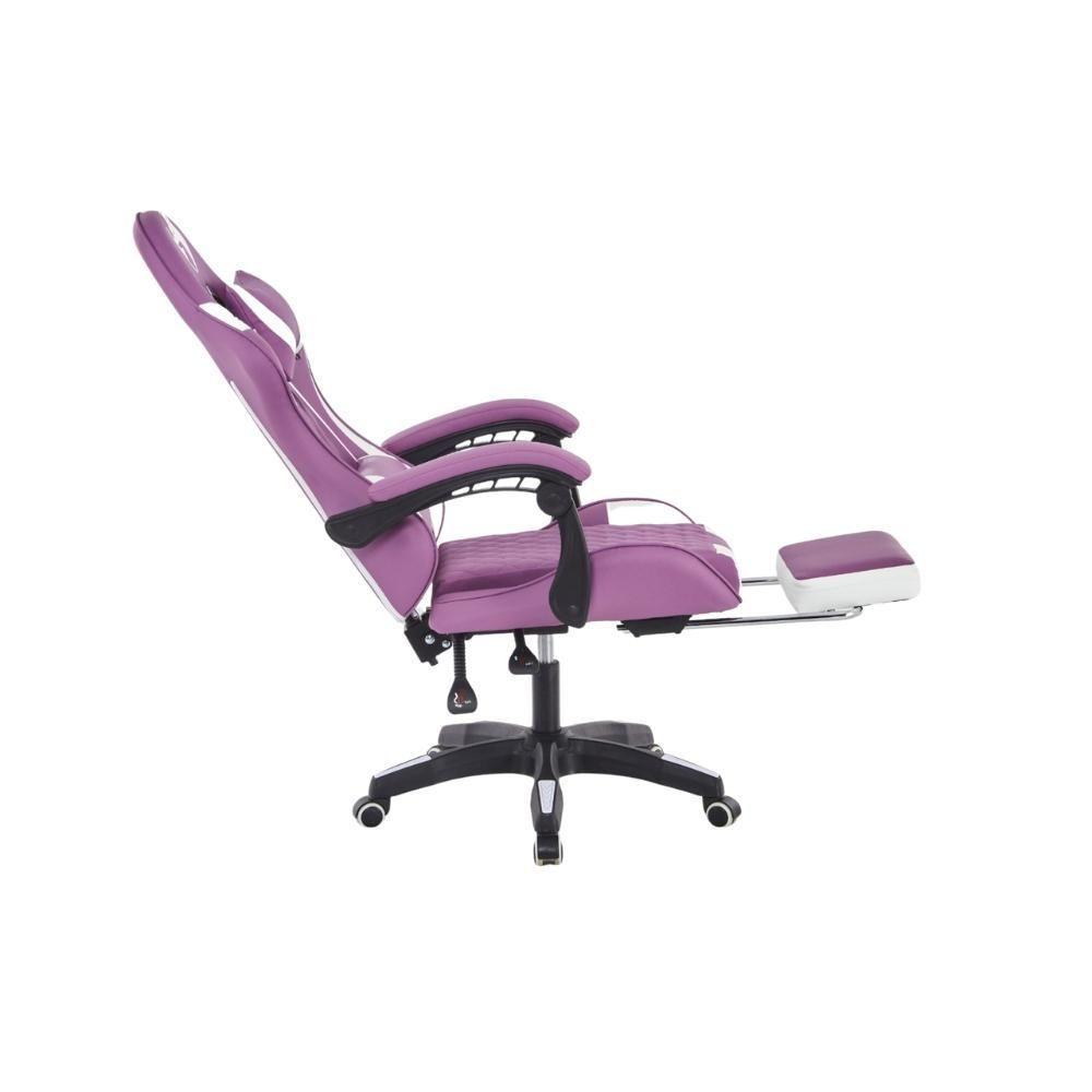Cadeira Gamer Fox Racer Luna Com Apoio De Pés Ut-b200 Lilás - 6