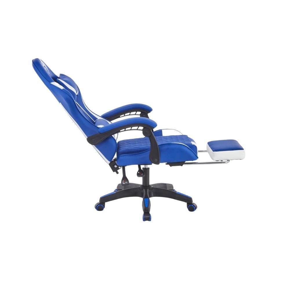 Cadeira Gamer Fox Racer Luna Com Apoio De Pés Ut-b200 Azul - 7