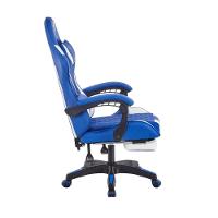 Cadeira Gamer Fox Racer Luna Com Apoio De Pés Ut-b200 Azul - 5