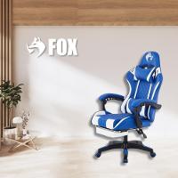 Cadeira Gamer Fox Racer Luna Com Apoio De Pés Ut-b200 Azul - 9