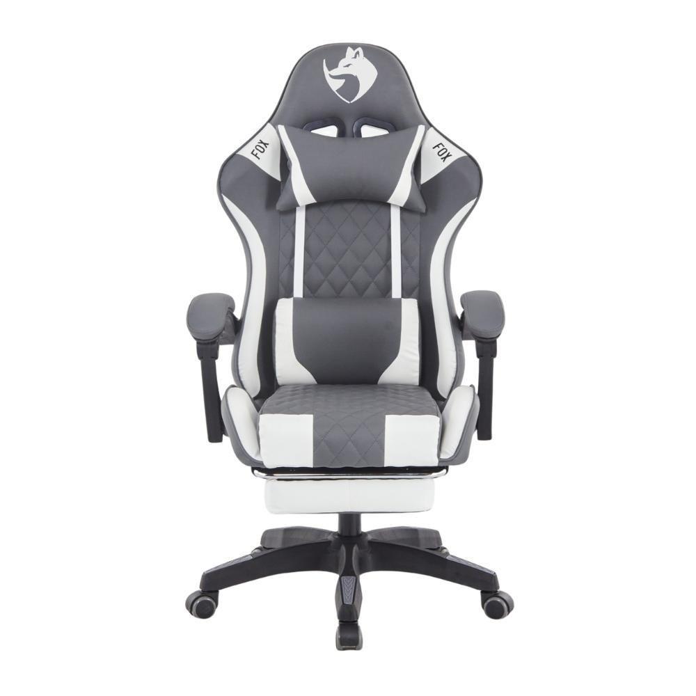 Cadeira Gamer Fox Racer Luna Com Apoio De Pés Ut-b200 Cinza - 1