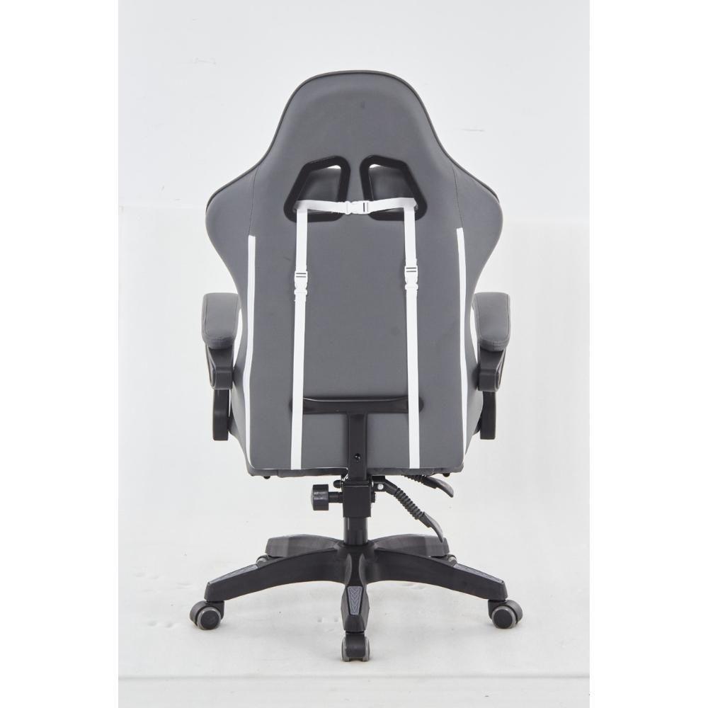 Cadeira Gamer Fox Racer Luna Com Apoio De Pés Ut-b200 Cinza - 6