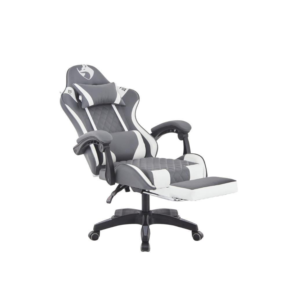 Cadeira Gamer Fox Racer Luna Com Apoio De Pés Ut-b200 Cinza - 7