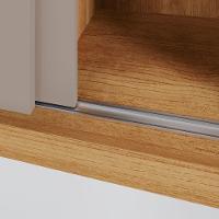 Guarda Roupa 2 Portas 2 Gavetas Panamá Salleto Cinamomo