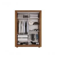 Guarda Roupa 2 Portas 2 Gavetas Panamá Salleto Cinamomo - 2