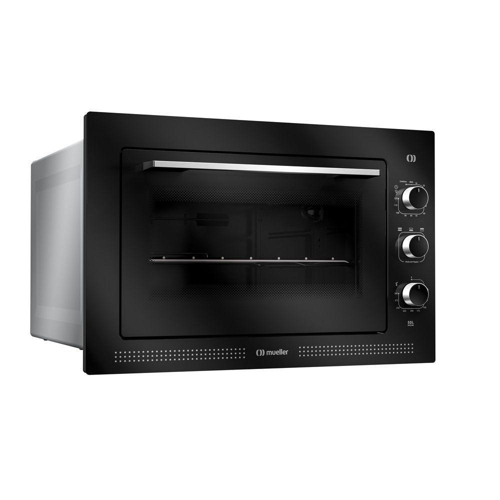 Forno Elétrico De Embutir Mueller Preto 50 Litros MFE50K 220V - 3