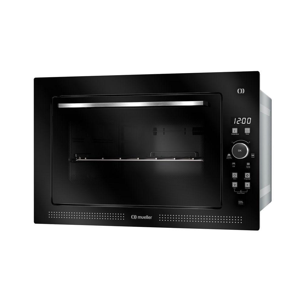 Forno Elétrico De Embutir Digital Mueller 50 Litros Preto MFE50L 220V - 2