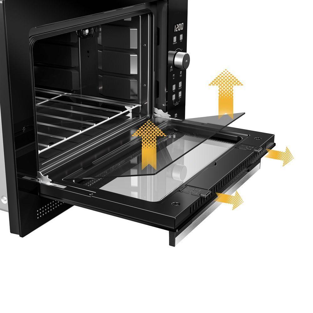 Forno Elétrico De Embutir Digital Mueller 50 Litros Preto MFE50L 220V - 6