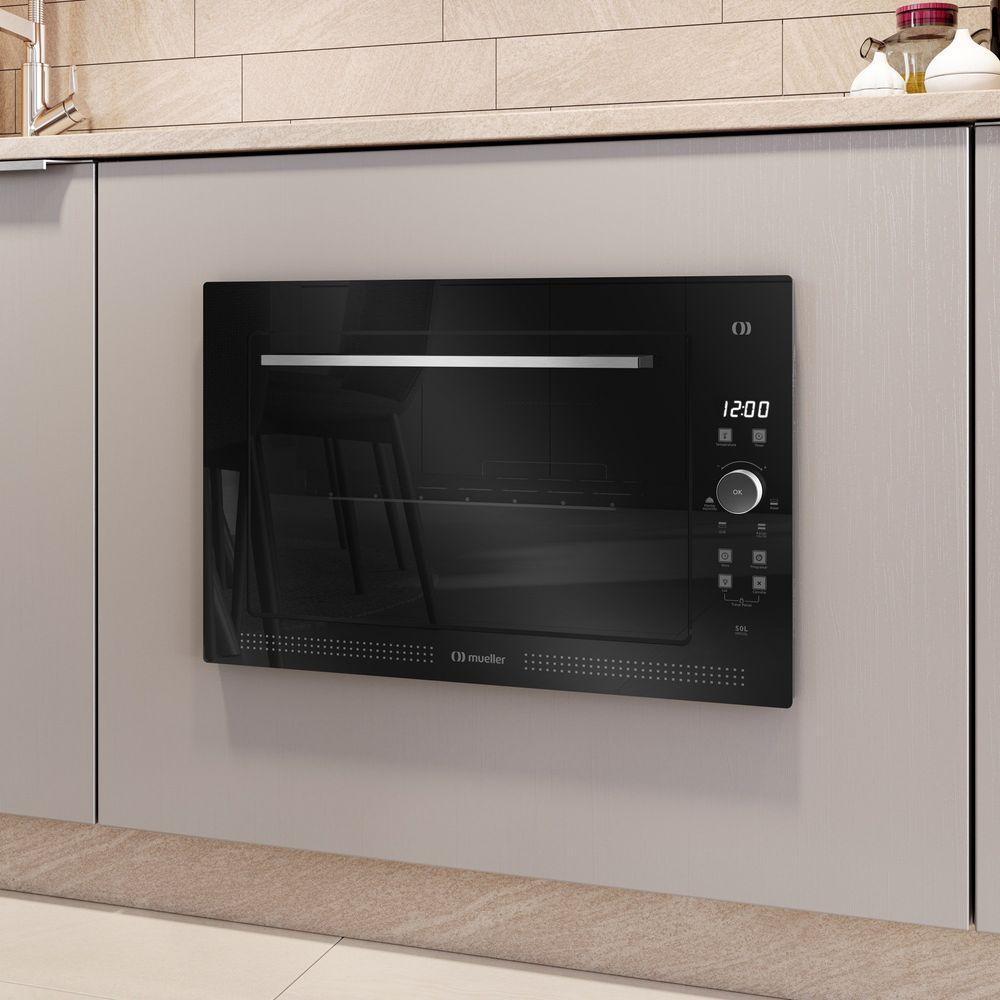 Forno Elétrico De Embutir Digital Mueller 50 Litros Preto MFE50L 220V - 9