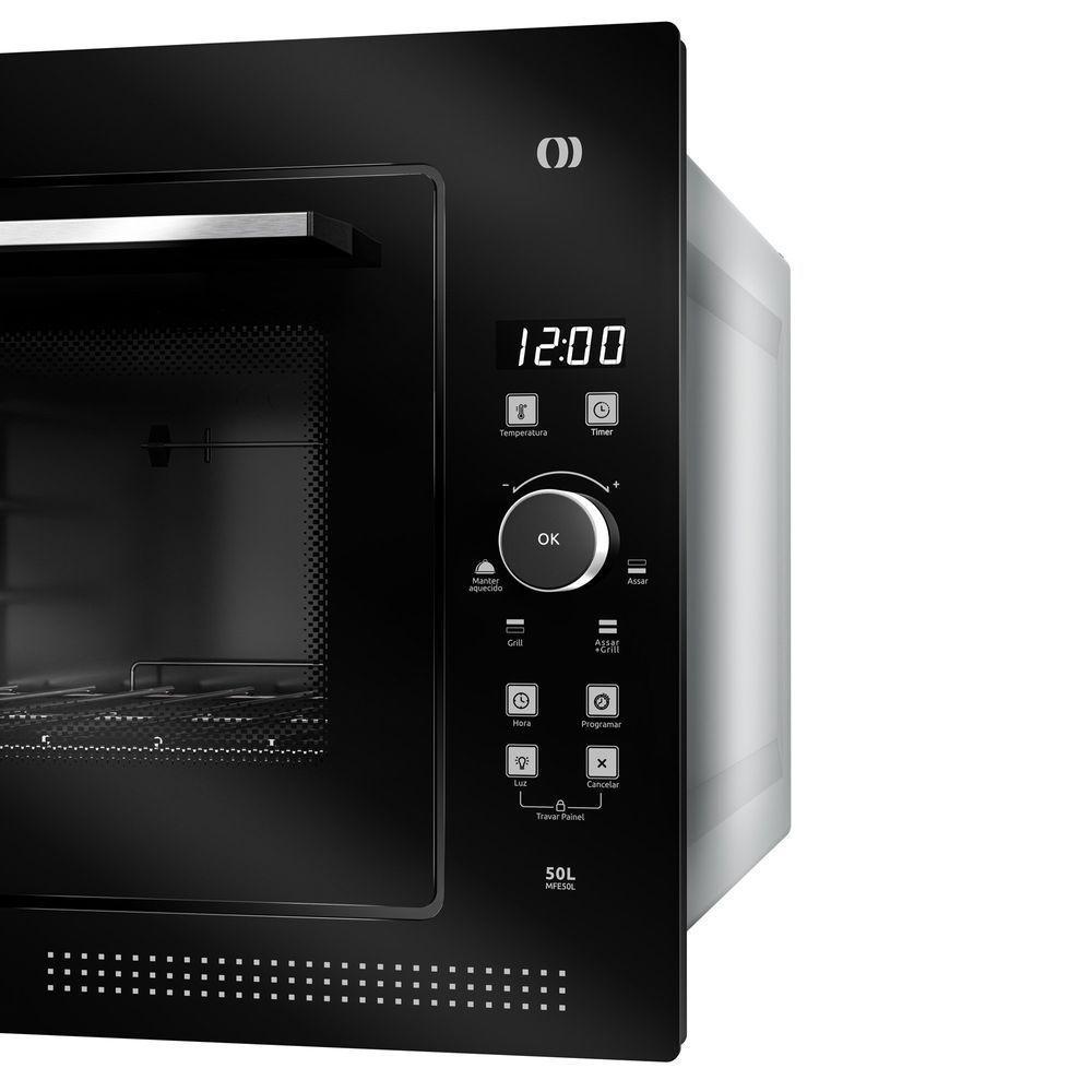 Forno Elétrico De Embutir Digital Mueller 50 Litros Preto MFE50L 110V - 5