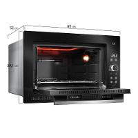 Forno Elétrico De Embutir Digital Mueller 50 Litros Preto MFE50L 110V - 8