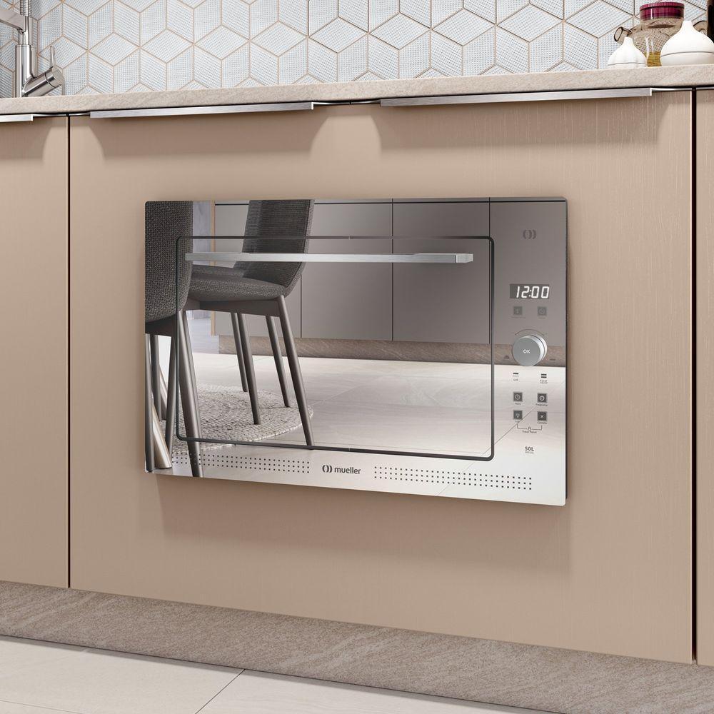 Forno Elétrico De Embutir Digital Mueller 50 Litros Espelhado MFE50L 220V - 9
