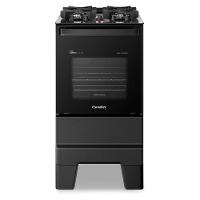 Fogão Esmaltec Ideal Master Glass 4 Bocas T4VFP 4127 Acendimento Automático Preto Bivolt - 2