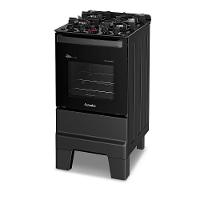 Fogão Esmaltec Ideal Master Glass 4 Bocas T4VFP 4127 Acendimento Automático Preto Bivolt - 3