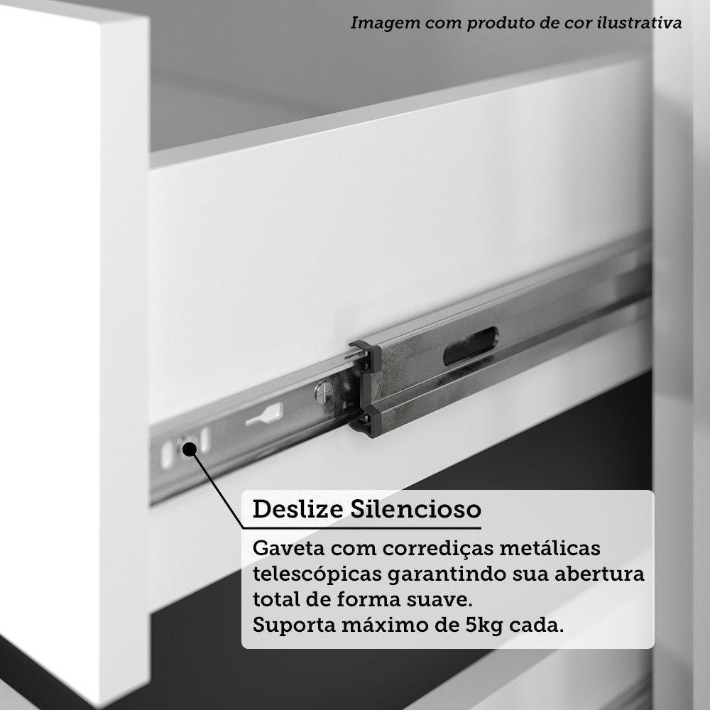 Cozinha Modulada Completa 8 Peças Com Espaço Para Forno E Mi Vanilla-beige - 9