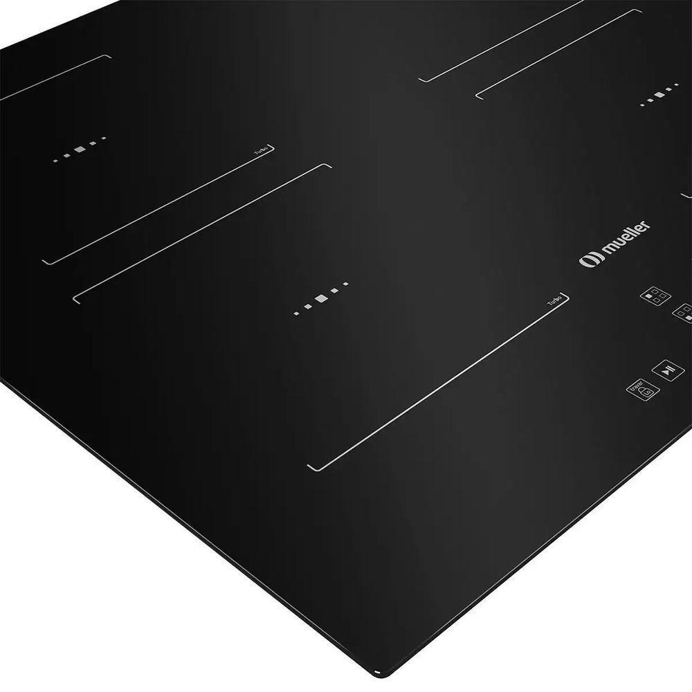 Cooktop Mueller 4 Bocas De Indução Com Turbo MCN4BK 220V - 4