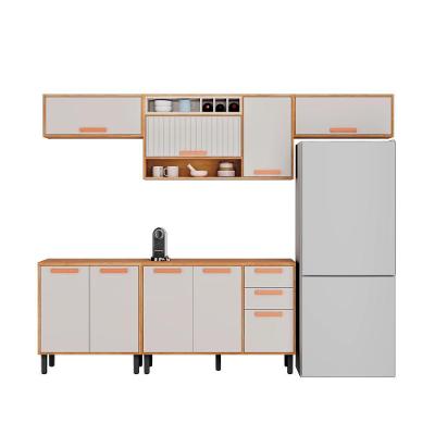 Cozinha Completa 280cm Nápoles Em Mdp Off White Itatiaia