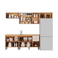 Cozinha Completa 280cm Nápoles Em Mdp Off White Itatiaia - 2