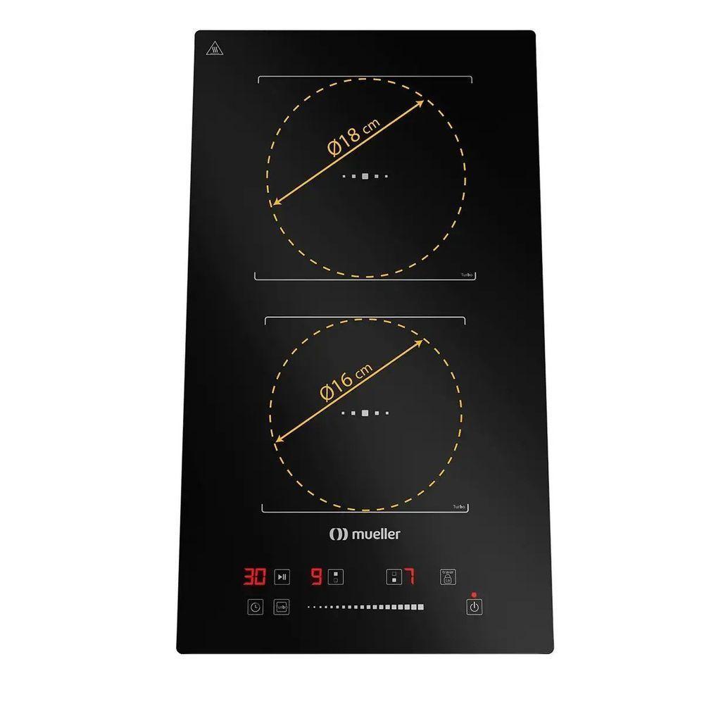 Cooktop Mueller 2 Bocas De Indução MCN2BK 220V - 2