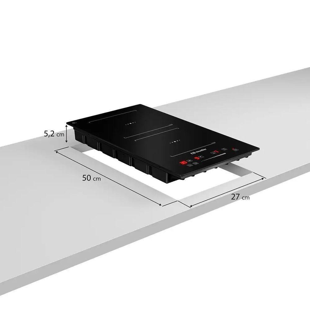 Cooktop Mueller 2 Bocas De Indução MCN2BK 220V - 4