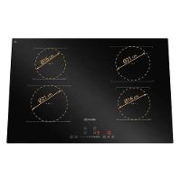 Cooktop Mueller 4 Bocas De Indução Com Superturbo MCN4BL 220V