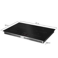 Cooktop Mueller 4 Bocas De Indução Com Superturbo MCN4BL 220V - 8