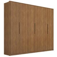 Guarda Roupa Casal 6 Portas E 6 Gavetas Atrice - Élpis Móveis Amendoa Touch - 2