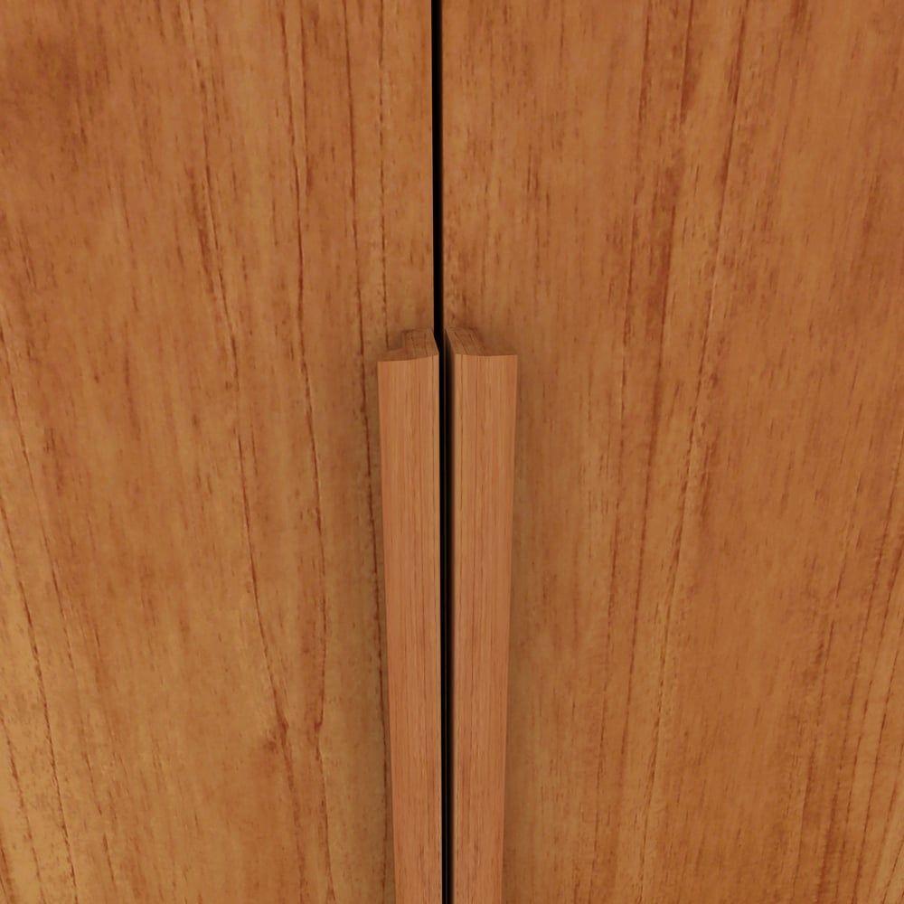 Guarda Roupa Casal 6 Portas 6 Gavetas 100% Mdf Fortuna S/ Espelho S/ Pés - Tcil Cinamomo - 2