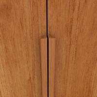 Guarda Roupa Casal 6 Portas 6 Gavetas 100% Mdf Fortuna S/ Espelho S/ Pés - Tcil Cinamomo - 6