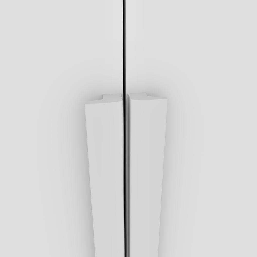 Guarda Roupa Casal 100% Mdf 6 Portas 6 Gavetas Realeza S/ Espelho S/ Pés - Tcil Neve - 6