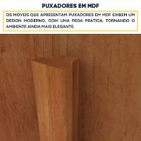 Guarda Roupa Casal 6 Portas 4 Gavetas Arizona S/ Espeho S/ Pés - Tcil Cinamomo - 8