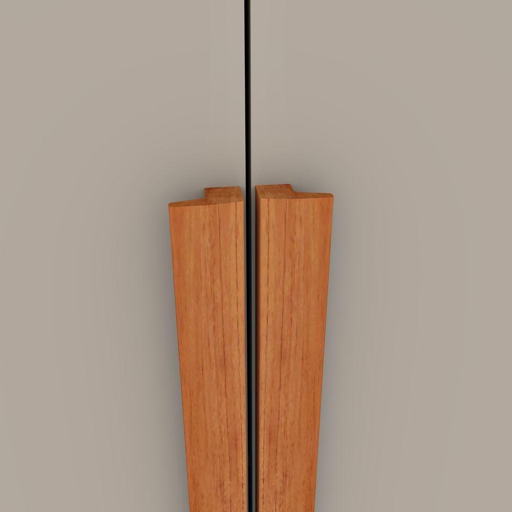 Guarda Roupa Casal 100% Mdf 6 Portas 6 Gavetas Realeza S/ Espelho S/ Pés - Tcil Cinamomo/off White - 2