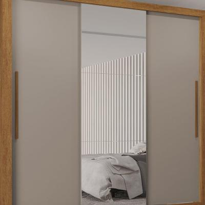 Guarda Roupa Casal Panamá 3 Portas 4 Gavetas Cinamomo MDP