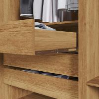 Guarda Roupa Casal 6 Portas Recife Salleto Cinamomo - 7