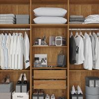 Guarda Roupa Casal 6 Portas Recife Com Espelho Salleto Cinamomo - 7