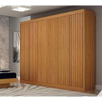 Guarda Roupa New Braga 06 Portas Sem Ripas Sem Espelho Cinamomo - 2