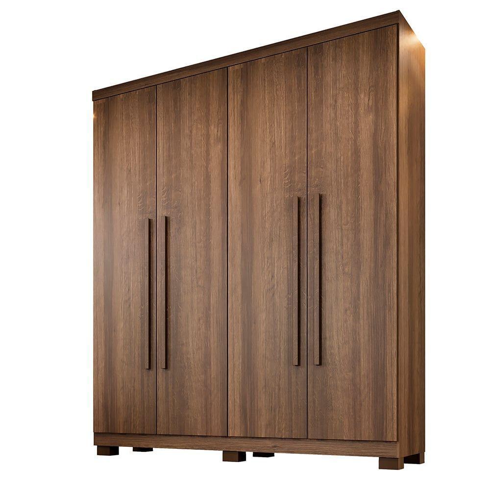 Guarda Roupa Filadélfia 4 Portas Benetil Imbuia - 1